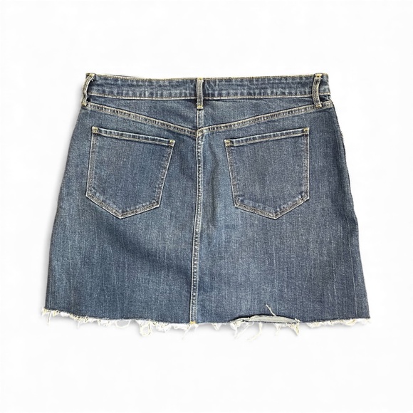 💙 EUC OLD NAVY Medium Wash Denim Skirt | Sz 14 - Picture 4 of 5